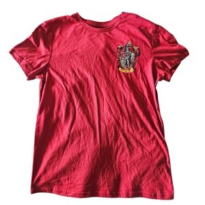 Harry Potter Gryffindor Crest T Shirt Red Size M Wizarding World